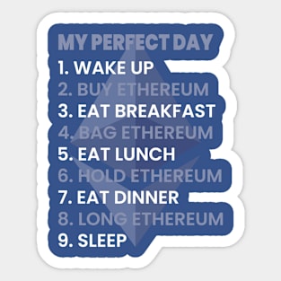 Ethereum Perfect Day Sticker